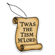 Wholesale ​Twas the Tism M'Lord Air Freshener - Shady Front