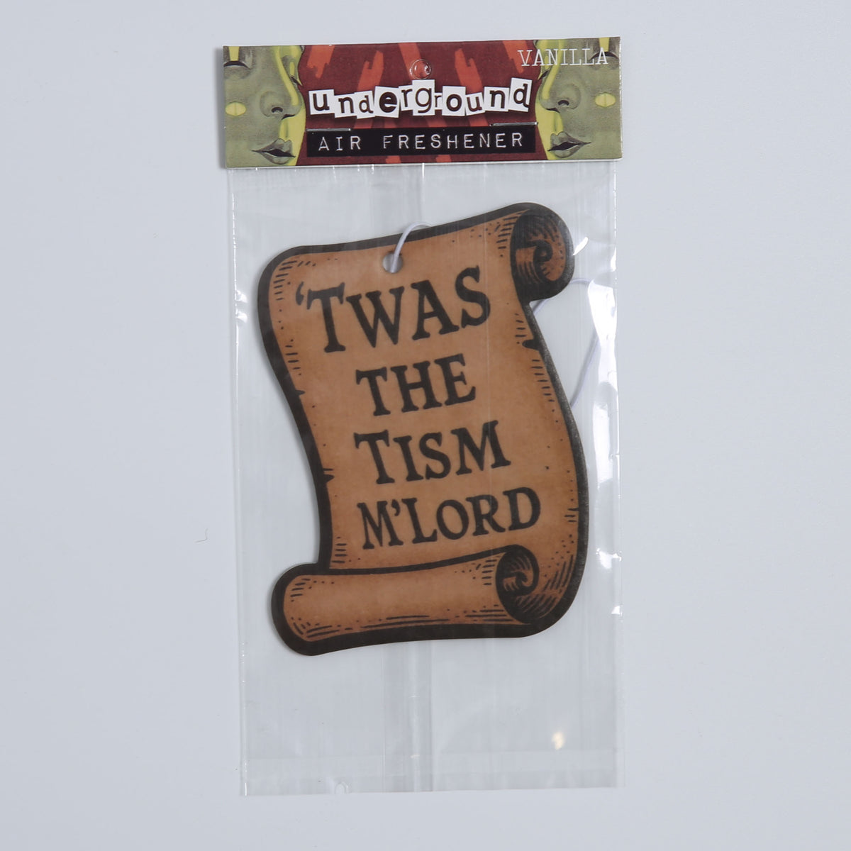 Wholesale ​Twas the Tism M'Lord Air Freshener - Shady Front