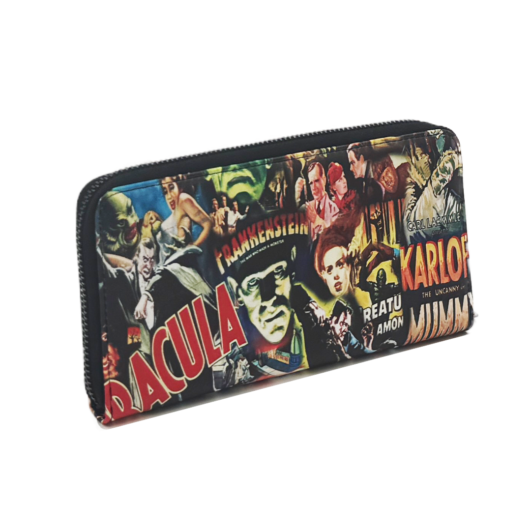 Wholesale ​Universal Monsters Clutch Wallet - Shady Front