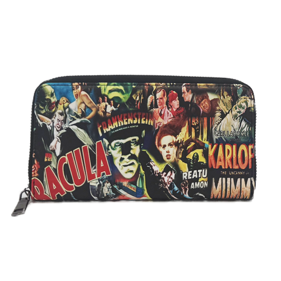 Wholesale ​Universal Monsters Clutch Wallet - Shady Front