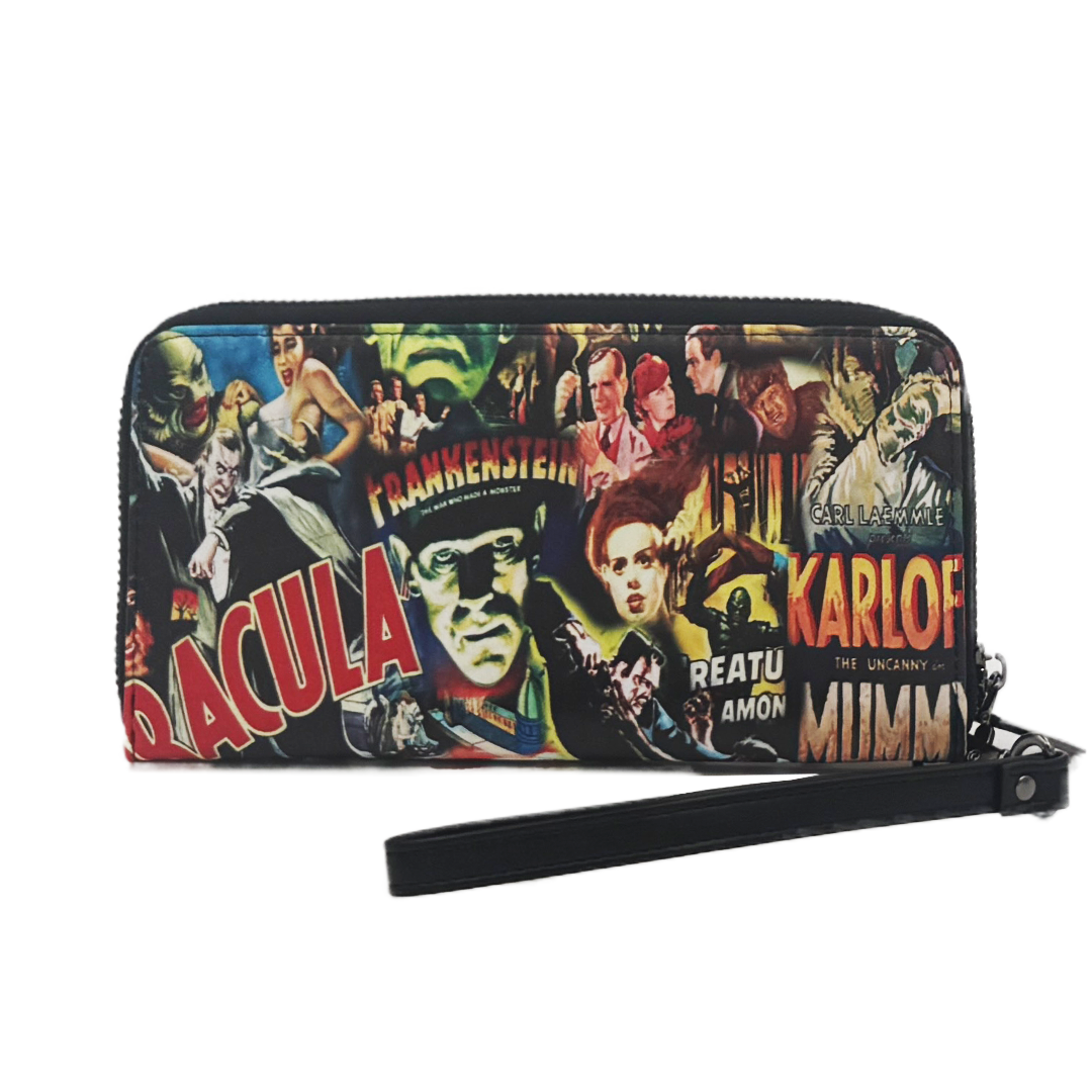 Wholesale ​Universal Monsters Clutch Wallet - Shady Front