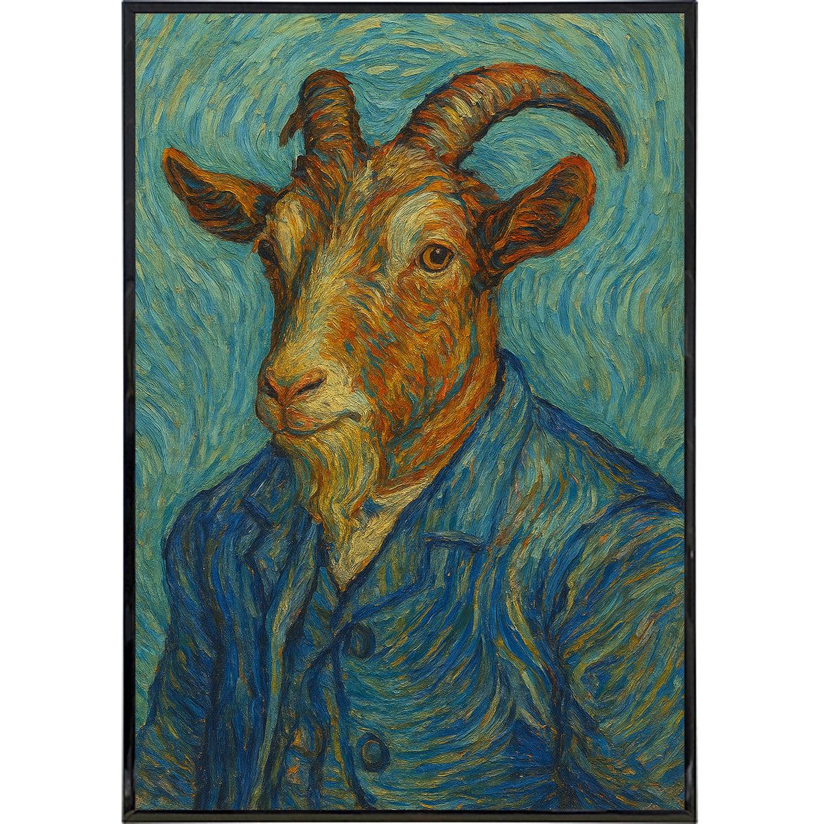 Wholesale ​Vincent Van Goat Poster Print - Shady Front
