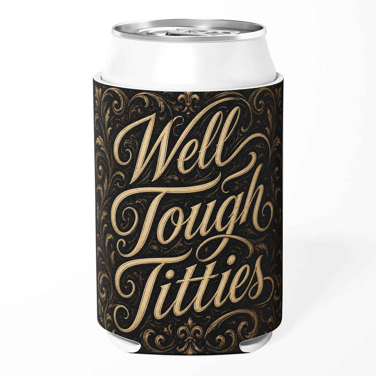 Wholesale ​Well Tough T-tties Can Cooler - Shady Front