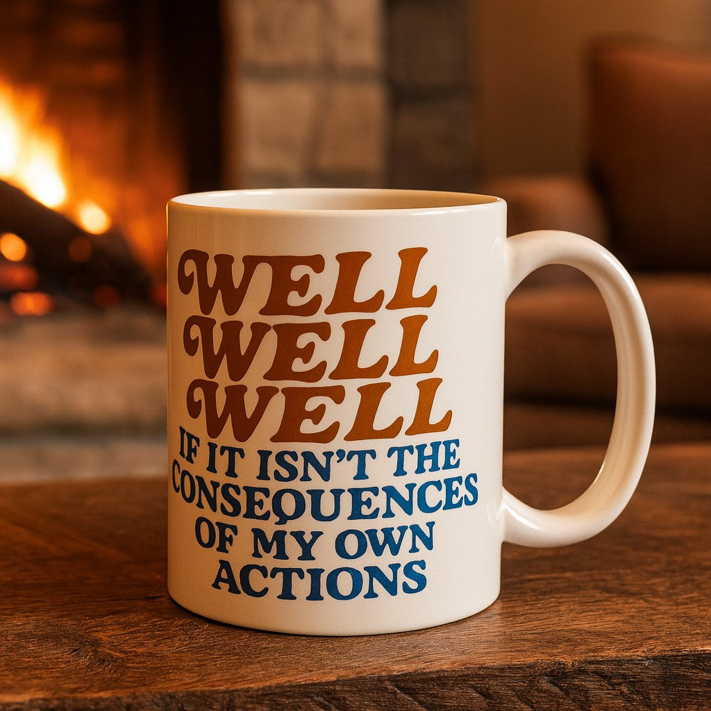 Wholesale ​Well Well Well If It Isn't the Consequences Mug - Shady Front