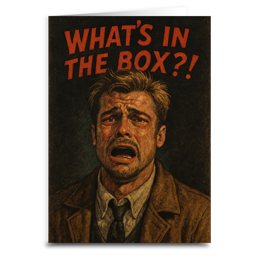 Wholesale ​What's in the Box?! Christmas Card - Shady Front