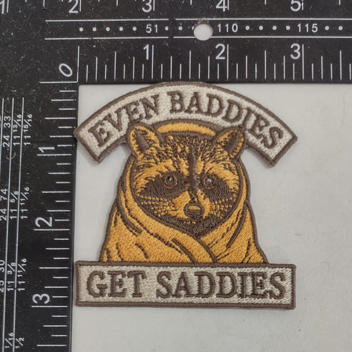 Wholesale ​Even Baddies Get Saddies Patch - Shady Front
