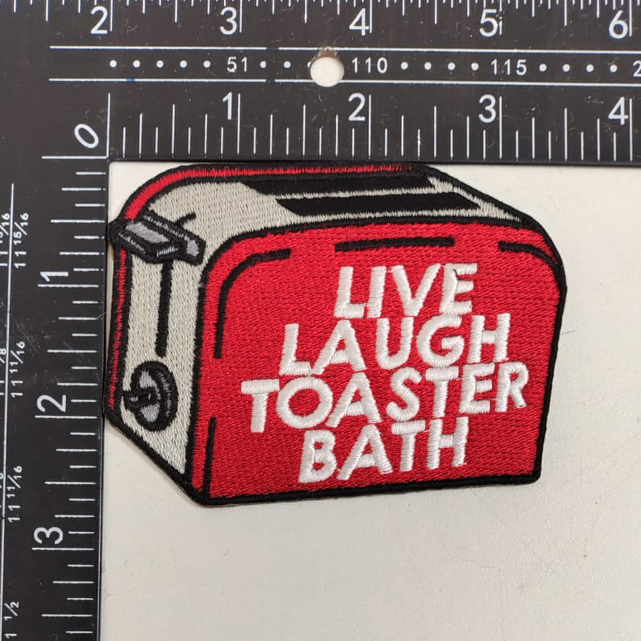 Wholesale ​Live Laugh Toaster Bath Patch - Shady Front