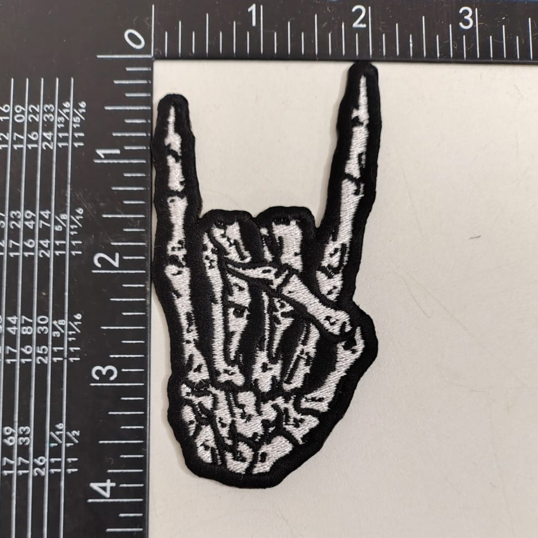 Wholesale ​Skeleton Rock Hand Patch - Shady Front
