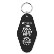 Wholesale ​Where the F - k Are My Keys Room Keychain - Shady Front
