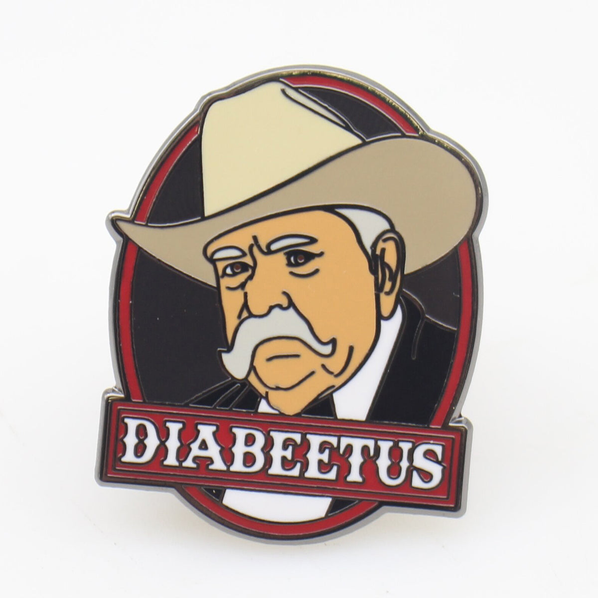 Wholesale ​Diabeetus Enamel Pin - Shady Front