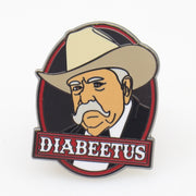 Wholesale ​Diabeetus Enamel Pin - Shady Front