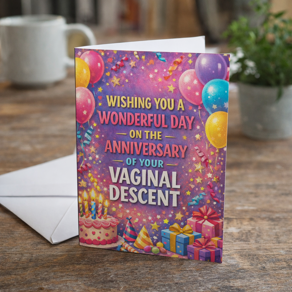 Wholesale ​Wishing You a Wonderful Anniversary Birthday Card - Shady Front