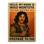 Wholesale ​You Are Getting Old Prepare to Die Birthday Card - Shady Front