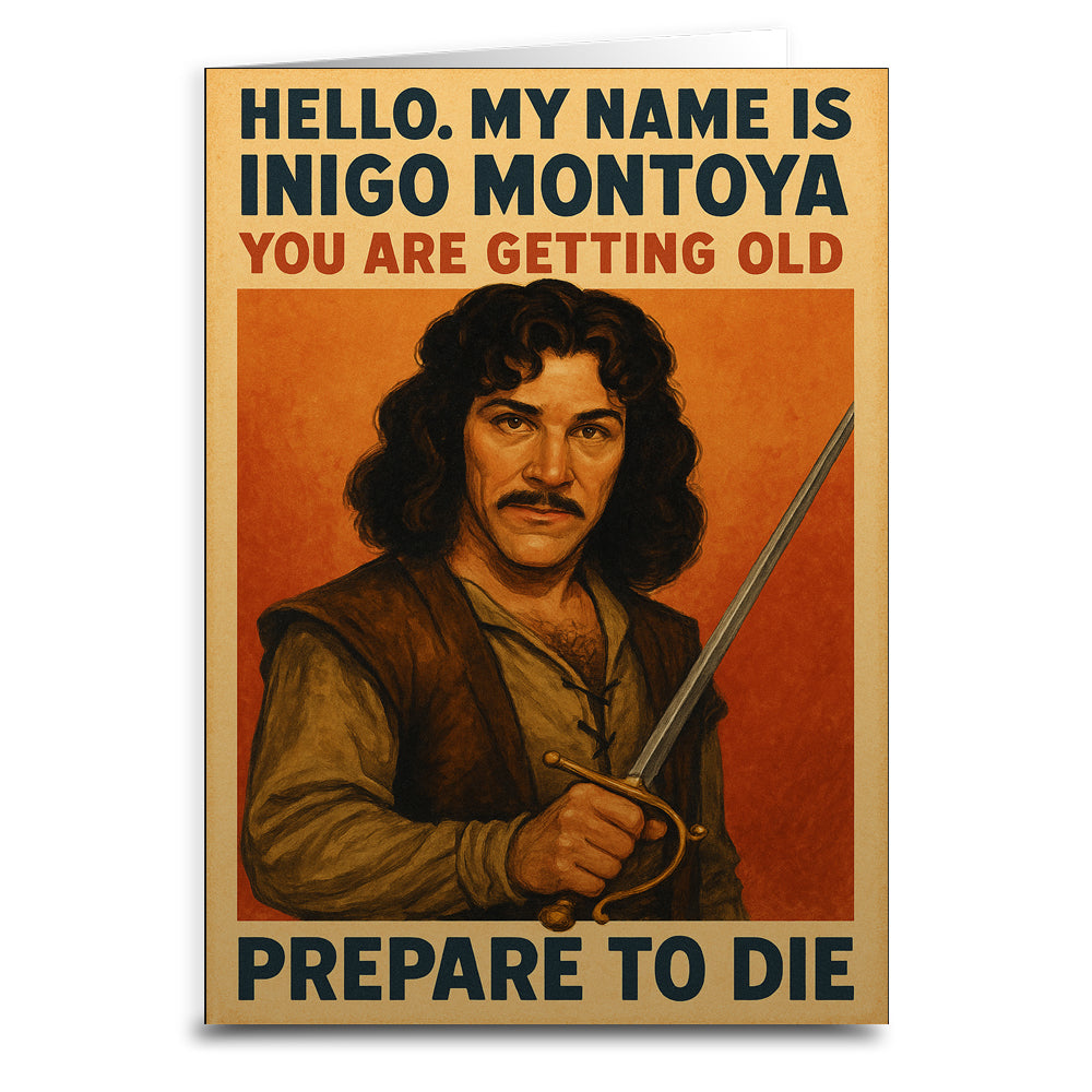 Wholesale ​You Are Getting Old Prepare to Die Birthday Card - Shady Front