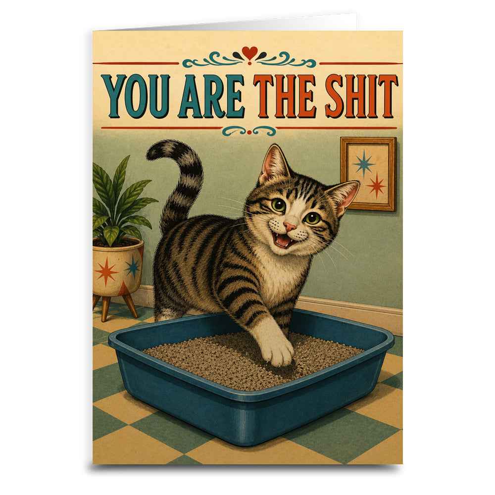 Wholesale ​You Are the Sh-t Greeting Card - Shady Front