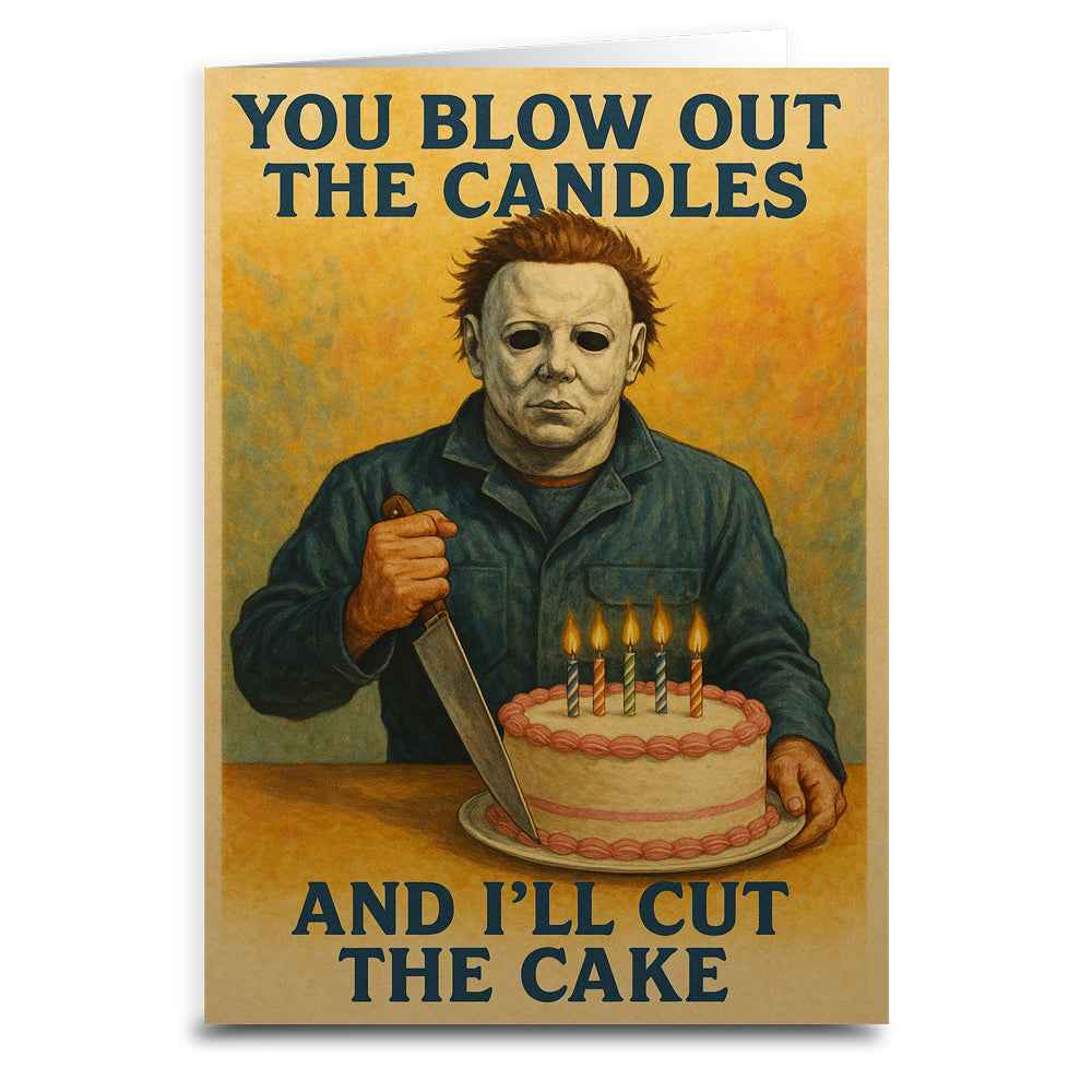 Wholesale ​You Blow Out the Candles and I'll Cut the Cake Birthday Card - Shady Front