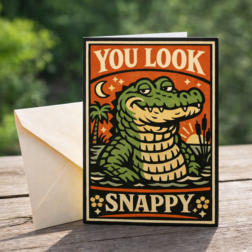 Wholesale ​You Look Snappy Card - Shady Front