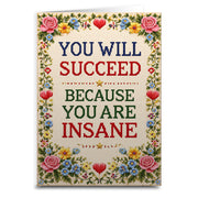 Wholesale ​You Will Succeed Because You're Insane Card - Shady Front