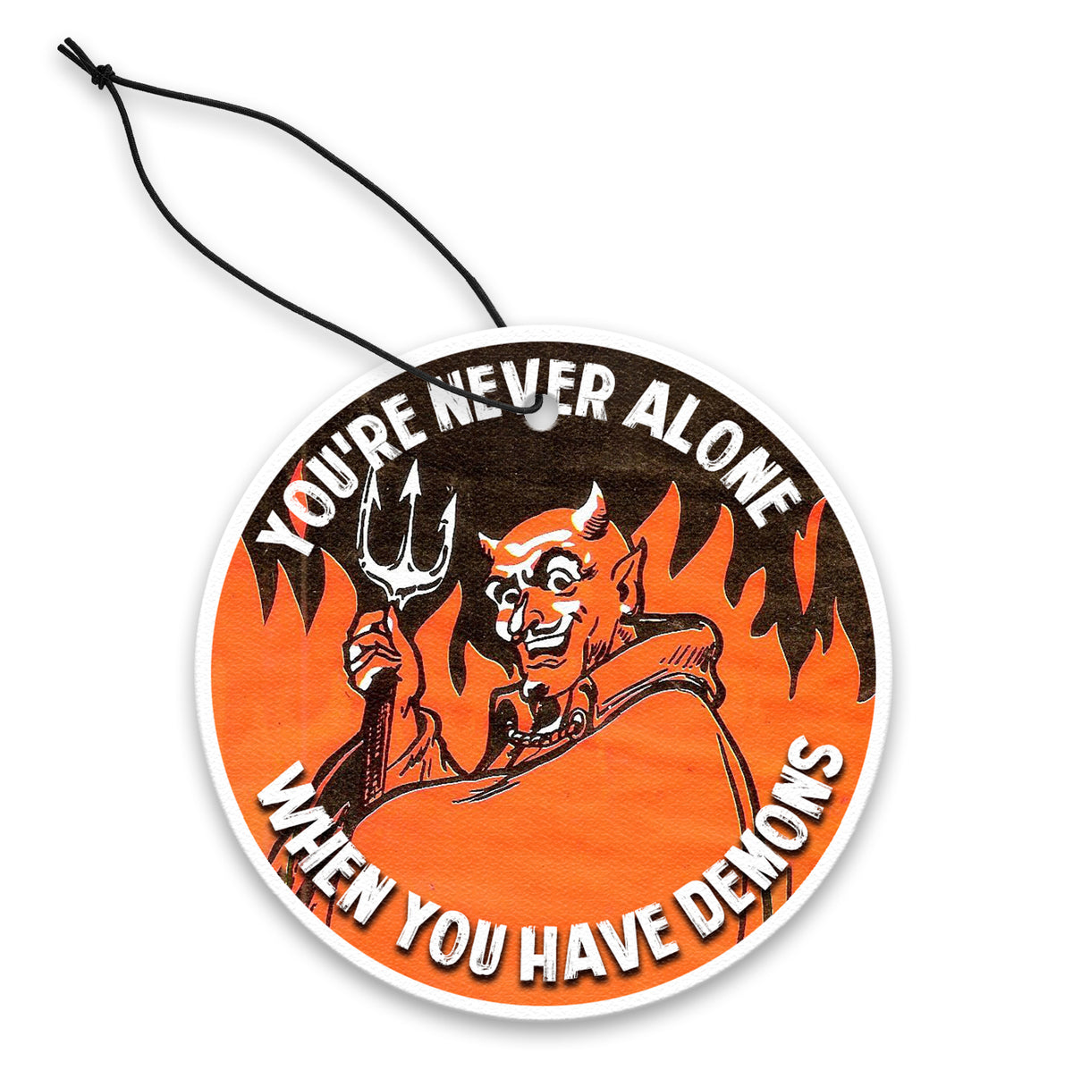 Wholesale ​You're Never Alone When You Have Demons Air Freshener - Shady Front