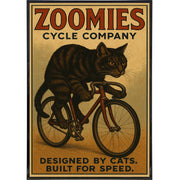 Wholesale ​Zoomies Cycle Company Poster Print - Shady Front