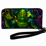 Wholesale ​Creature from the Black Lagoon Clutch Wallet - Shady Front