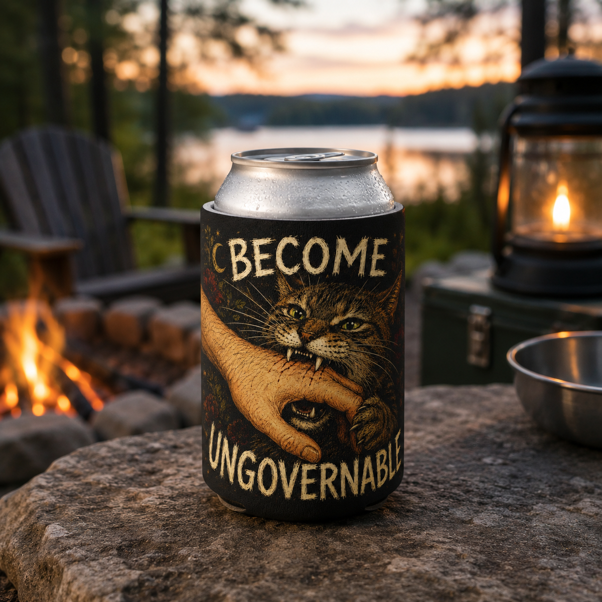 Wholesale ​Become Ungovernable Can Cooler - Shady Front