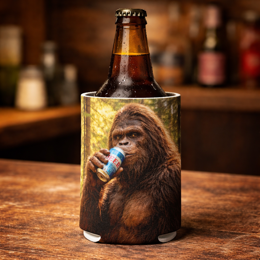 Wholesale ​Bigfoot Can Cooler - Shady Front