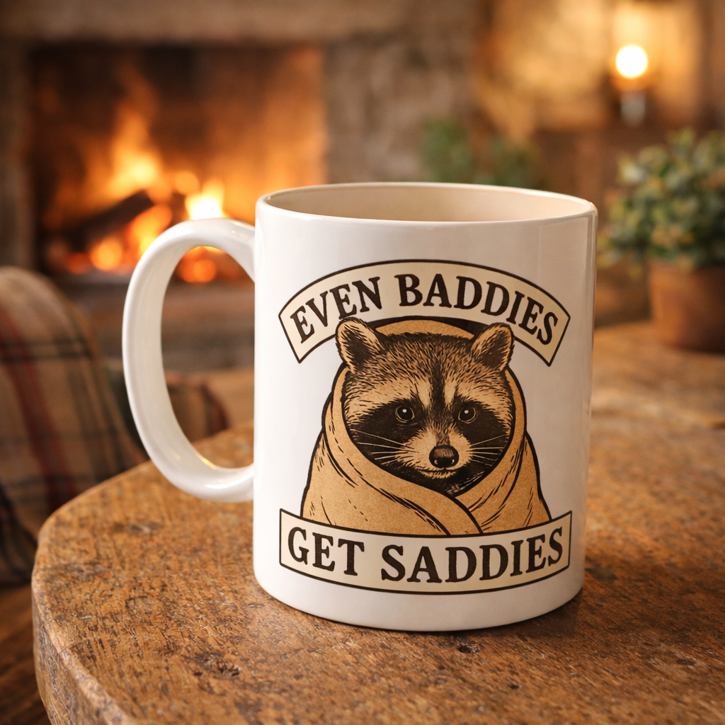 Wholesale ​Even Baddies Get Saddies Mug - Shady Front