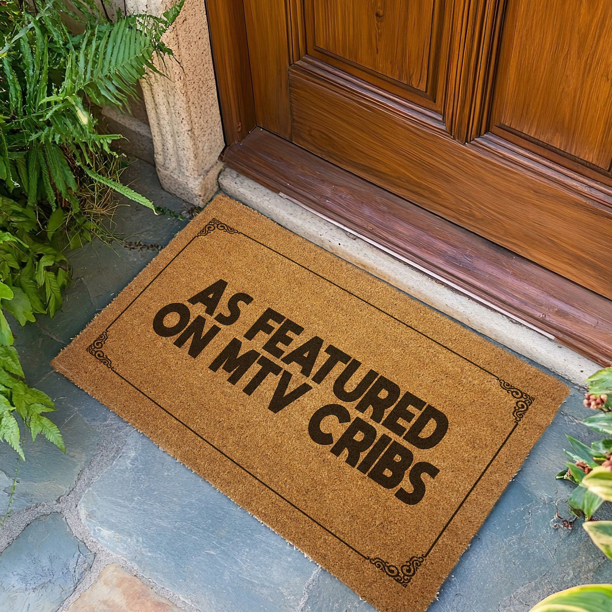 Wholesale ​As Featured on Cribs Door Mat - Shady Front