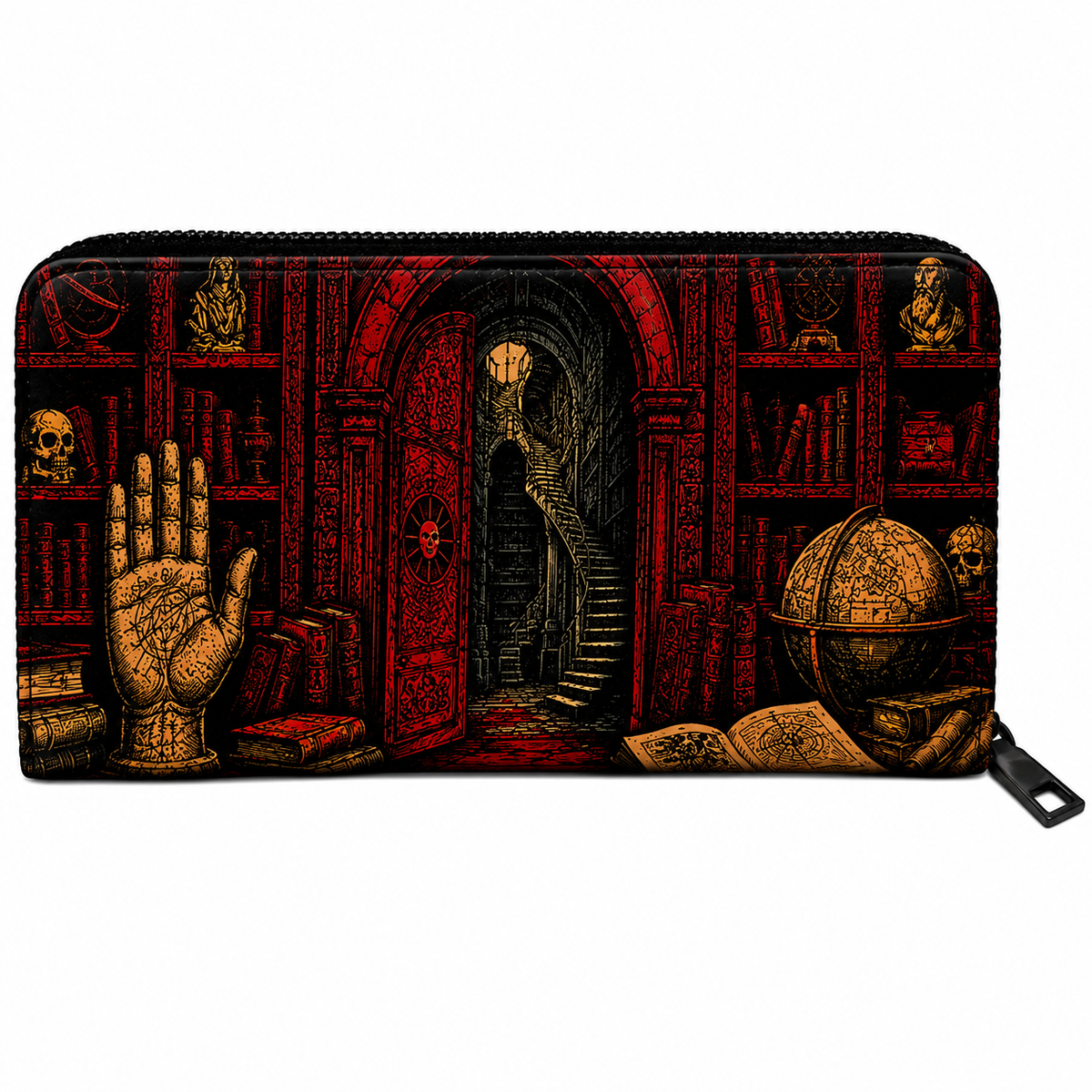 Wholesale ​Forbidden Library Clutch Wallet - Shady Front