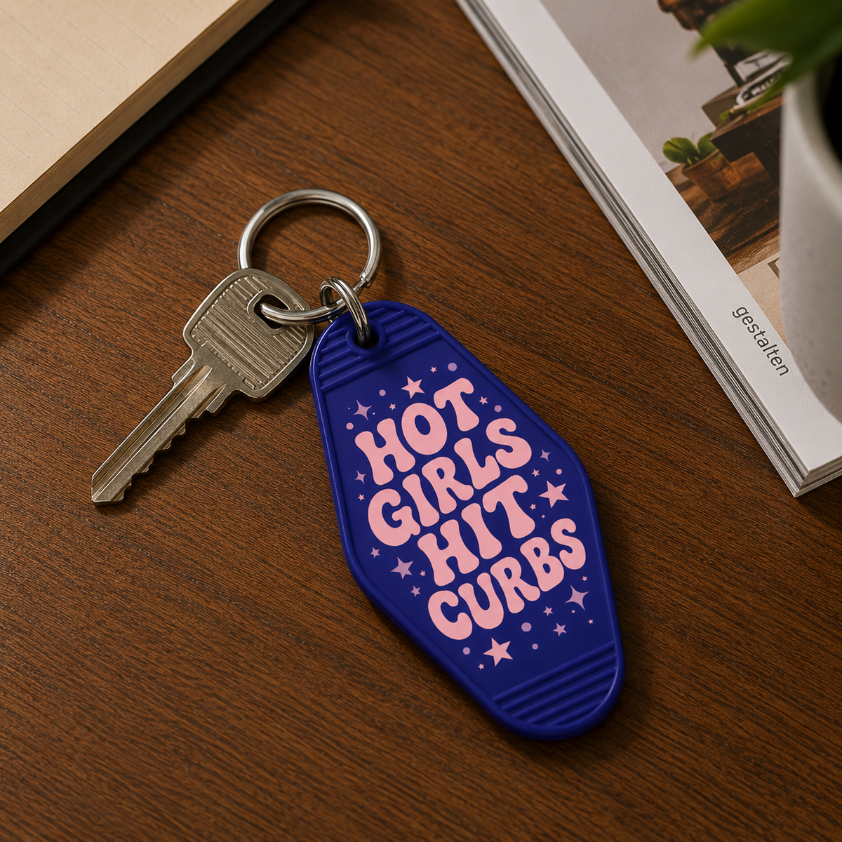 Wholesale ​Hot Girls Hits Curbs Room Keychain - Shady Front