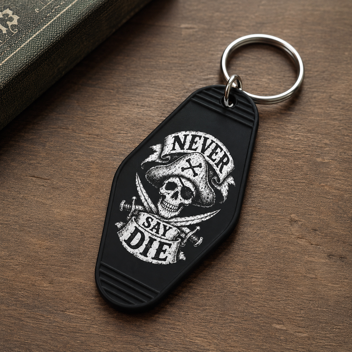 Wholesale ​Never Say Die Room Keychain - Shady Front