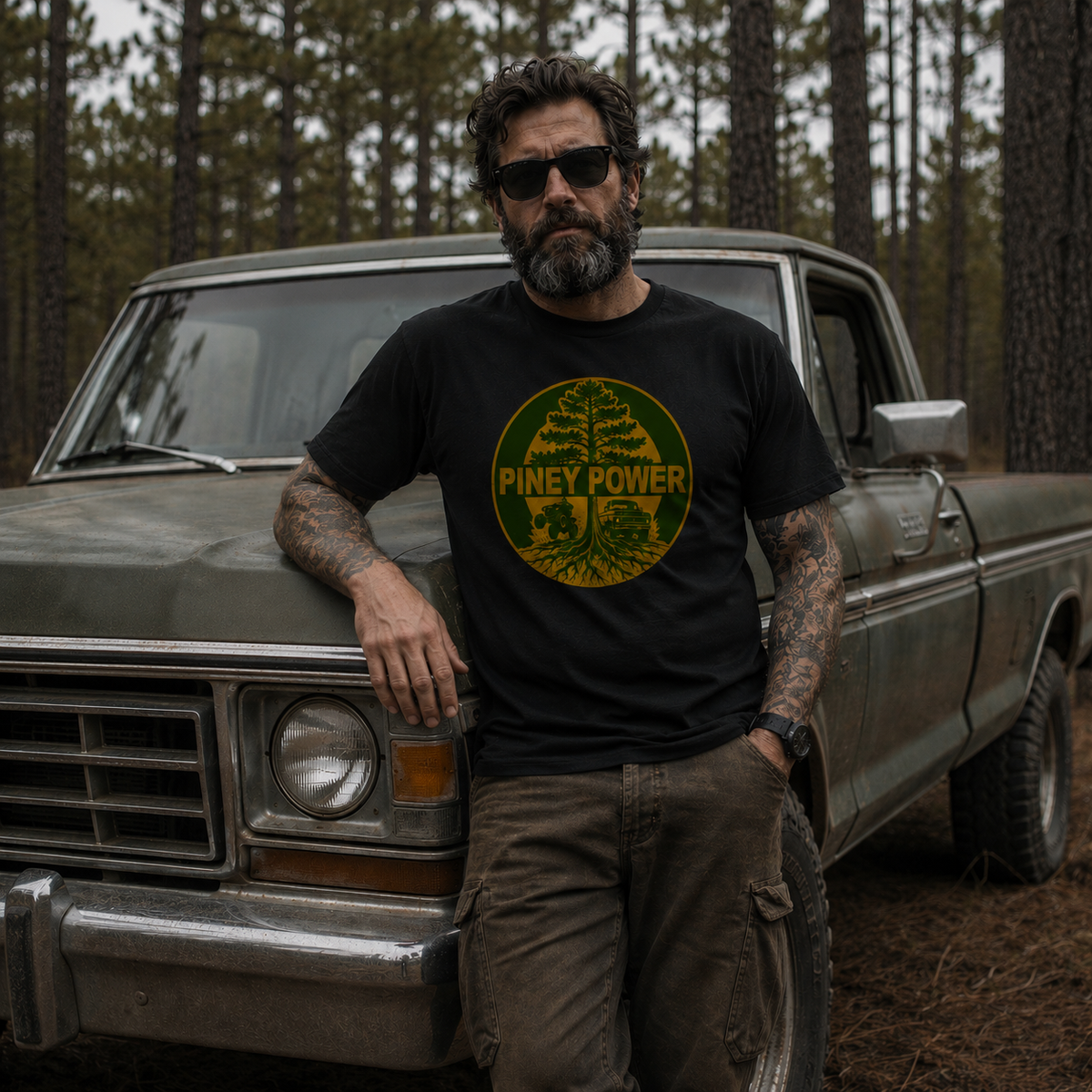 Wholesale ​Piney Power T-Shirt - Shady Front