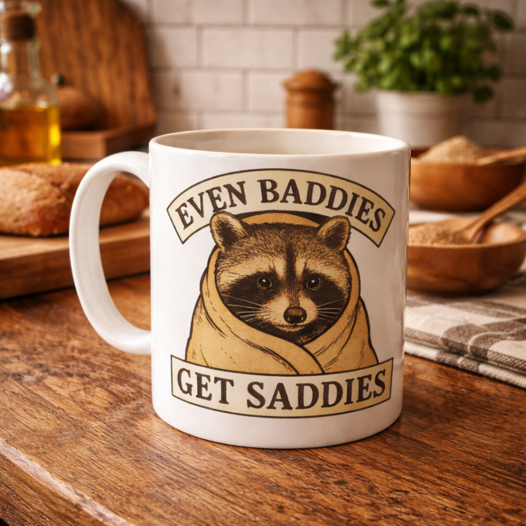 Wholesale ​Even Baddies Get Saddies Mug - Shady Front