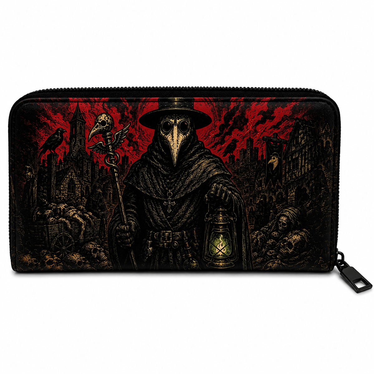 Wholesale ​The Black Lantern Clutch Wallet - Shady Front