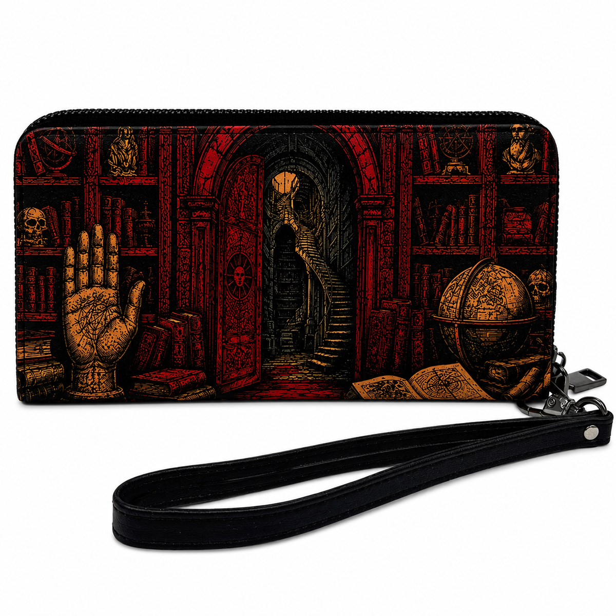 Wholesale ​Forbidden Library Clutch Wallet - Shady Front