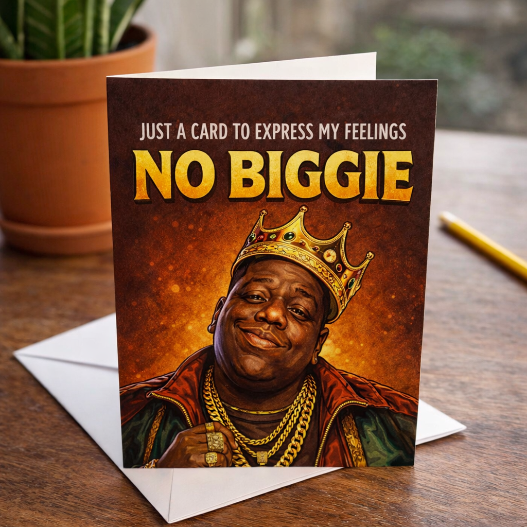 Wholesale ​Just a Card, No Biggie Card - Shady Front