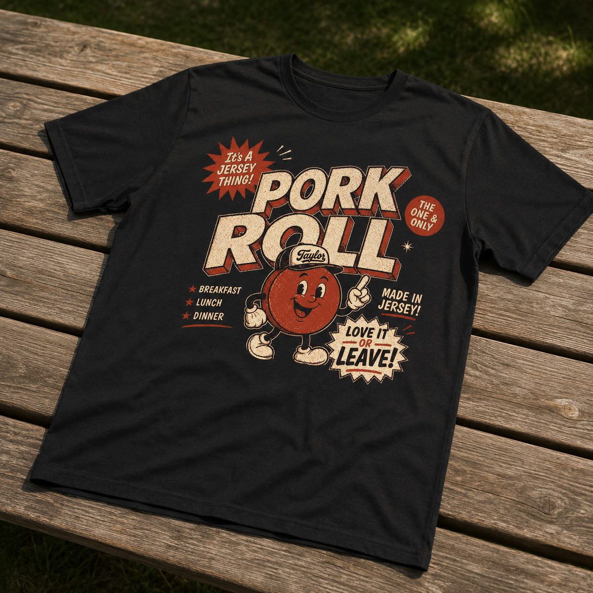 Wholesale ​Pork Roll: The One and Only T-Shirt - Shady Front