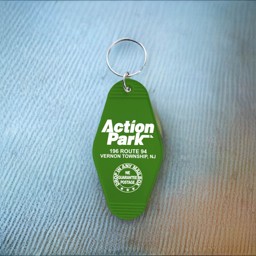 Wholesale ​Action Park Room Keychain - Shady Front