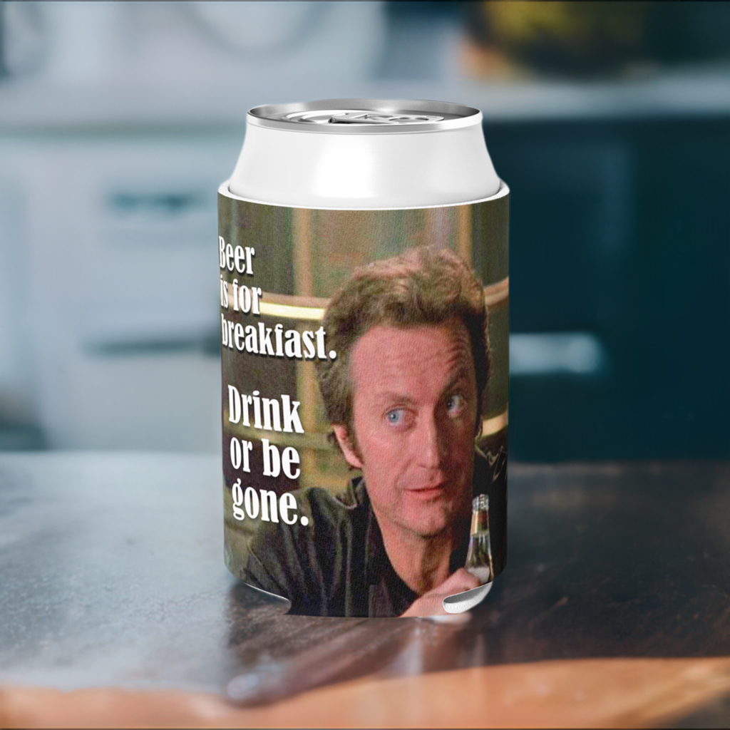 Wholesale ​Cocktail "Beer is for Breakfast" Can Cooler - Shady Front