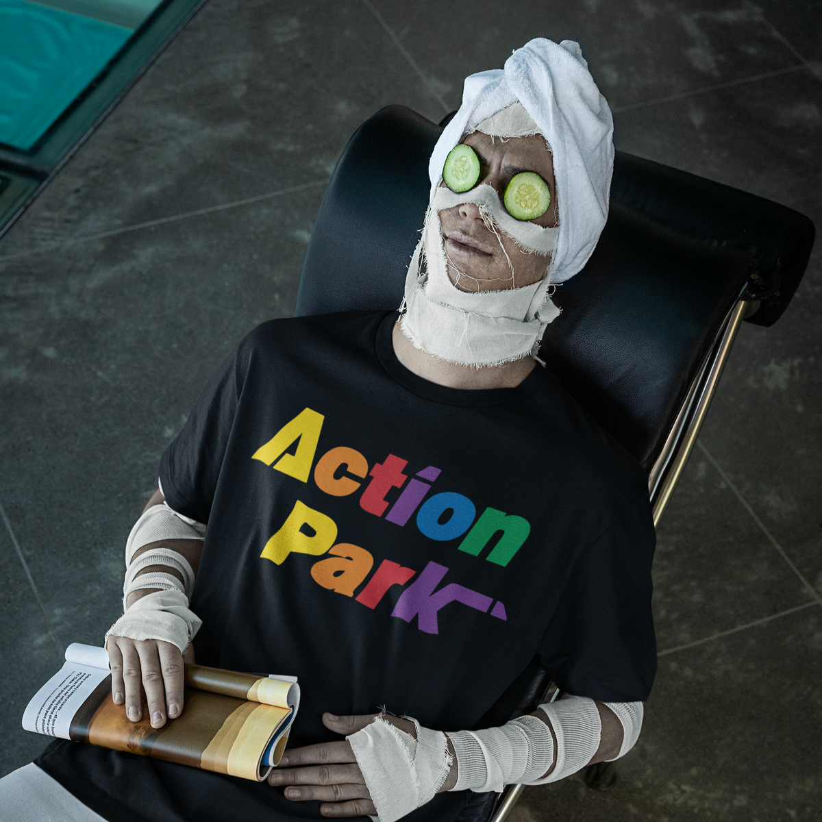 Wholesale ​Action Park T-Shirt - Shady Front