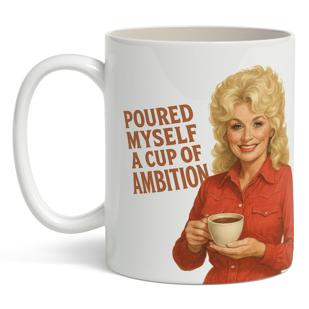 Wholesale ​Poured Myself a Cup of Ambition Mug - Shady Front