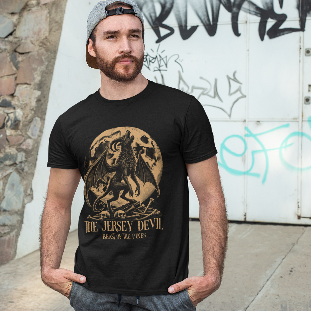 Wholesale ​Jersey Devil Beast of the Pines T-Shirt - Shady Front