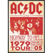 Wholesale ​AC/DC 1979 Tour Poster Print - Shady Front