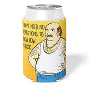 Wholesale ​Carl "Aqua Teen Hunger Force" Can Cooler - Shady Front