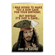 Wholesale ​I Was Going To Bake You a Rum Cake Birthday Card - Shady Front