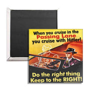 Wholesale ​Keep Right Pass Left Fridge Magnet - Shady Front