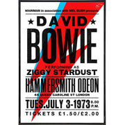 Wholesale ​David Bowie 1973 Show Poster Print - Shady Front