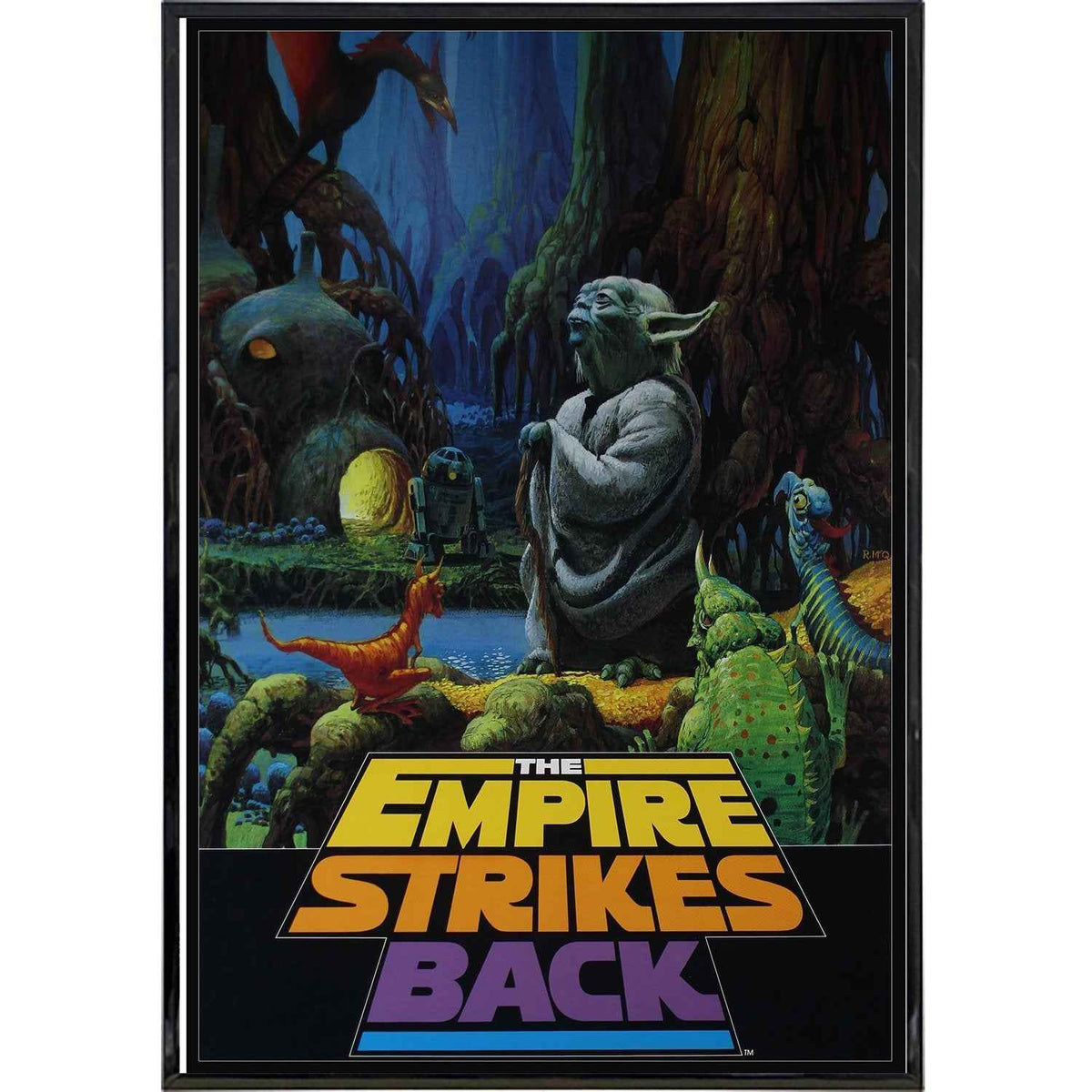 Wholesale ​Empire Strikes Back "Yoda" Film Poster Print - Shady Front