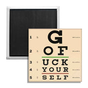 Wholesale ​Eye Exam Chart Fridge Magnet - Shady Front